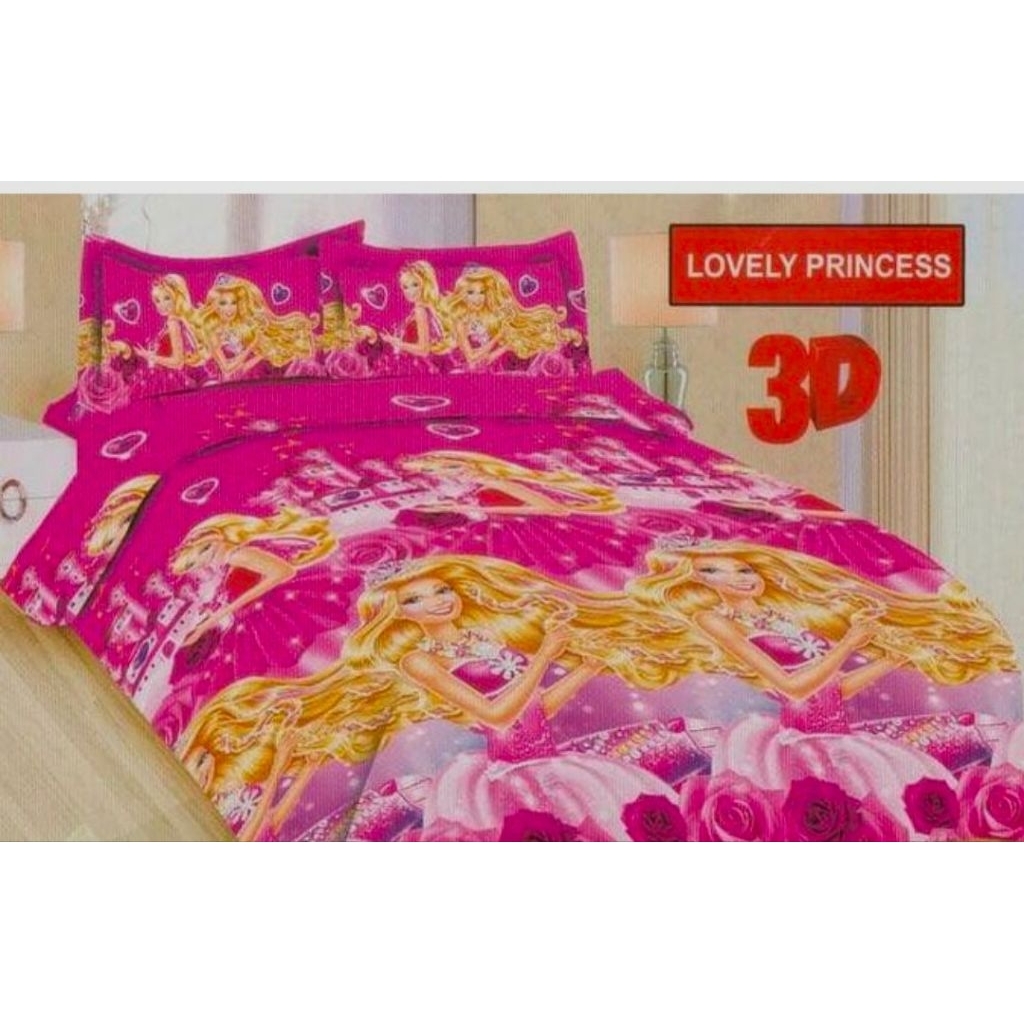 SPREI BONITA KING B2 180 X 200 CM FLAT NO 1 - LOVELY PRINCESS