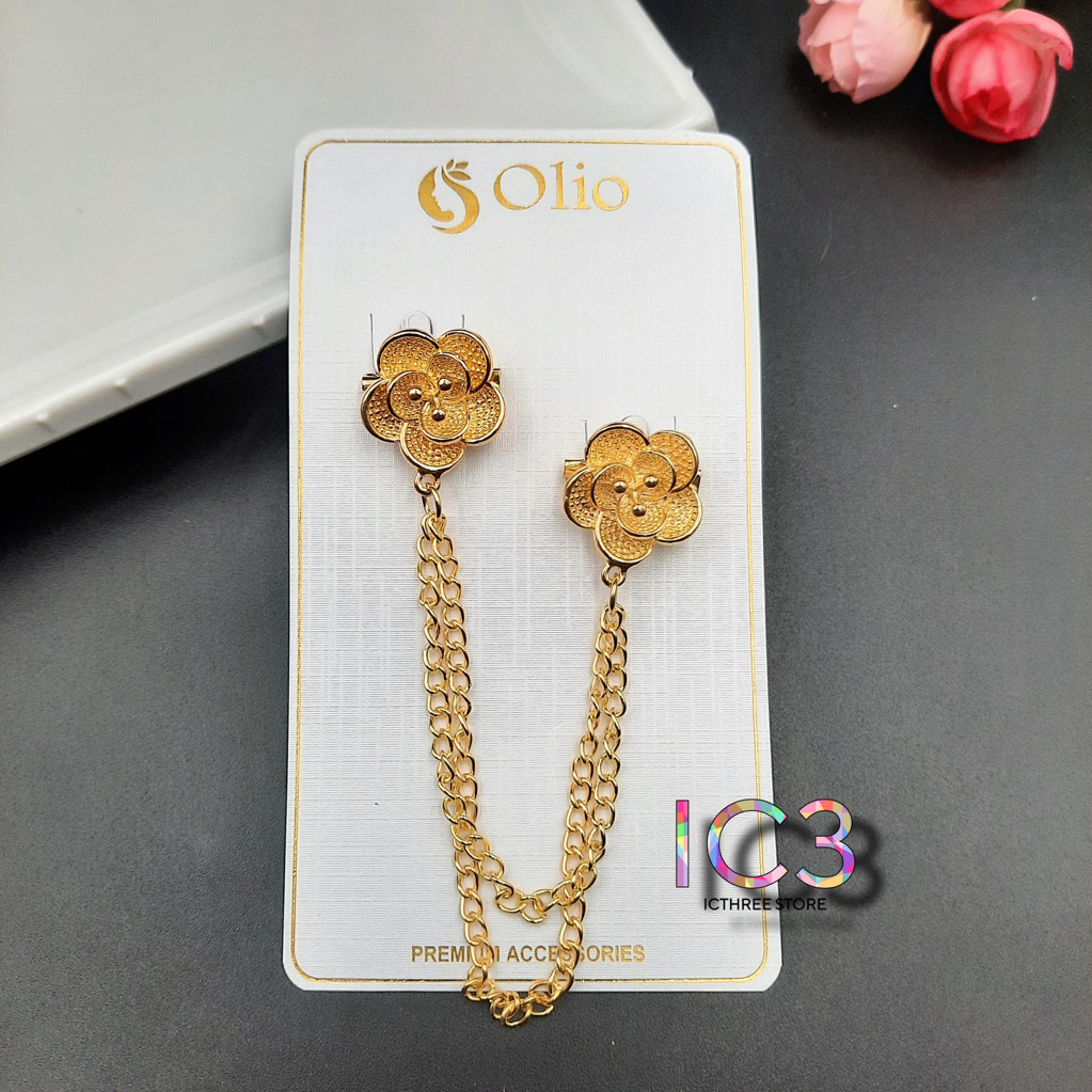 Bros kebaya Janggan | Bros Rantai Kebaya | Bros kenari jurai