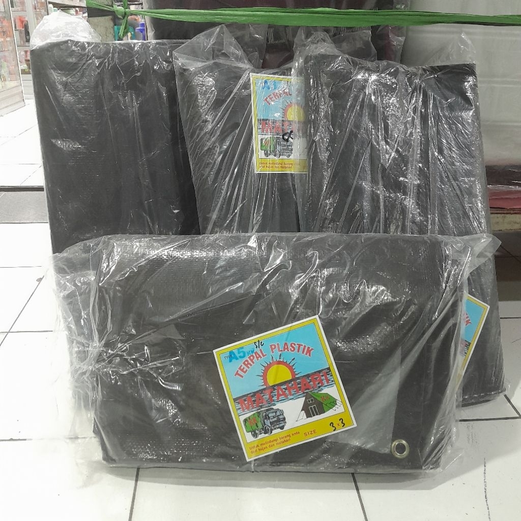 Terpal Plastik Cap Super Matahari A5 6x8 Terpal Tahan Anti Air