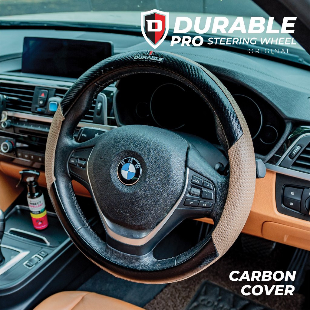 Durable Carbon Groovy Sarung Setir Mobil Mercy A Class A140 A160 A190 A210 A170 A180 A200 C Class C1