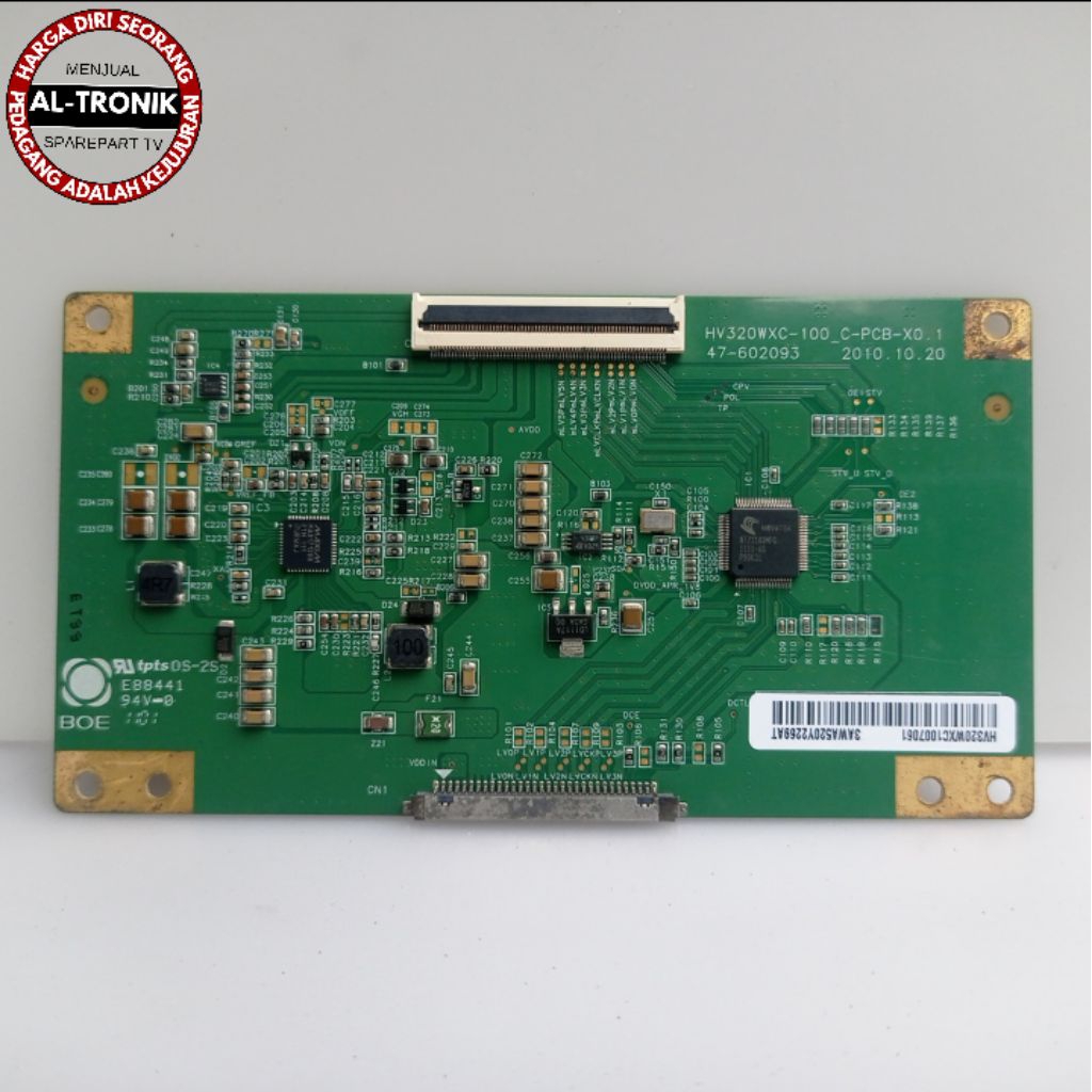 TICON BOARD TV LED CHANGHONG 32 INCH MODEL LE32869 TIKON TCON LE 32869