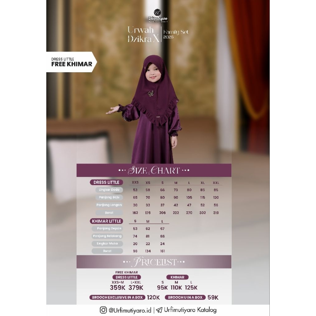 DZIKRA DRESS LITTLE
