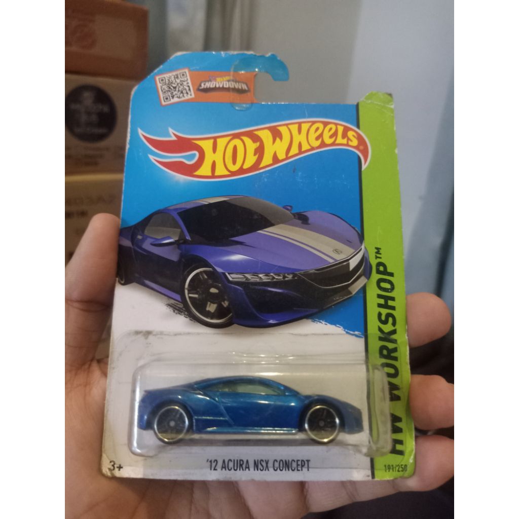 Bad Card - Hot Wheels 12 Acura Nsx Concept HW Workshop