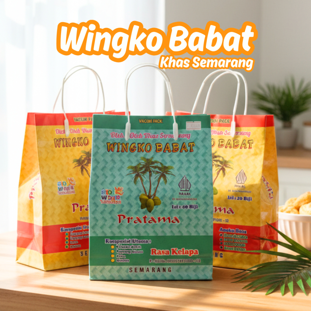 Kue Wingko Babat Semarang Merk Pratama Oleh Oleh Khas Semarang
