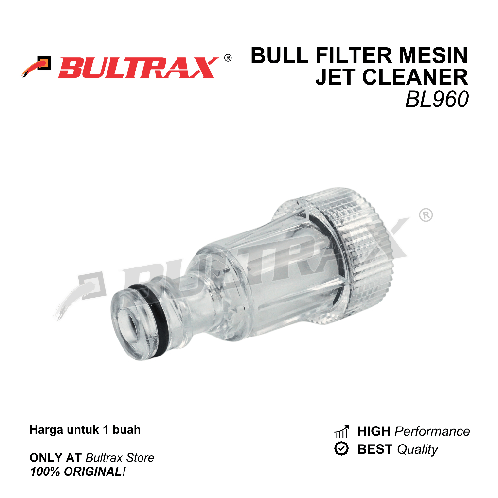 BULL Filter Jet Cleaner / Saringan Inlet Coupler Transparan Lakoni Laguna 70