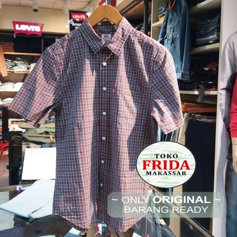 Shirt Men Kemeja Pria Levis Original Art:866270313