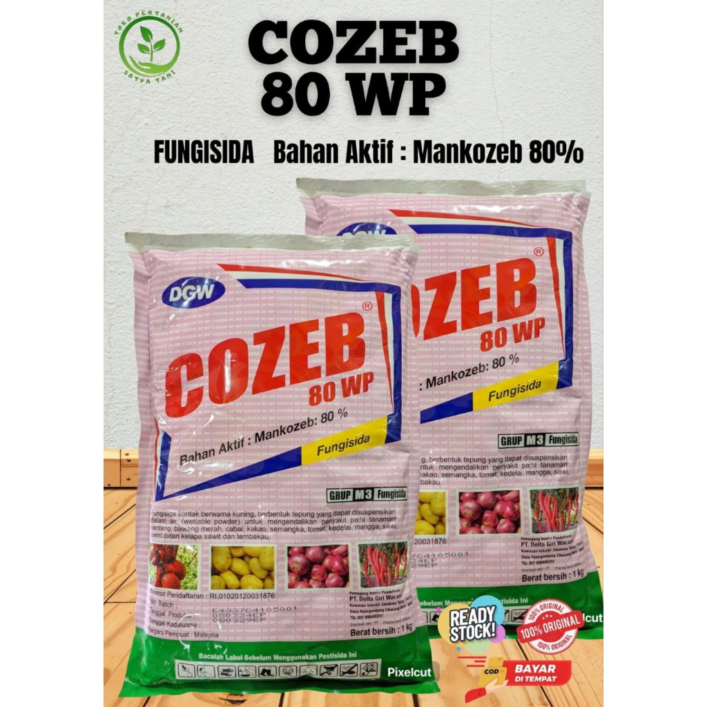 COZEB 80WP 1 KG Fungisida Mancosep 80% DGW Original