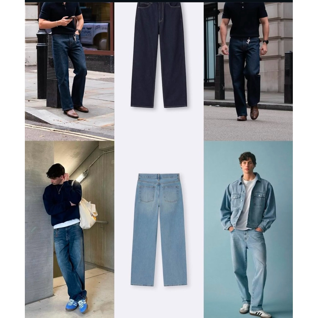 Celana Jeans GU by Uniqlo Reguler Original (Stoklot)