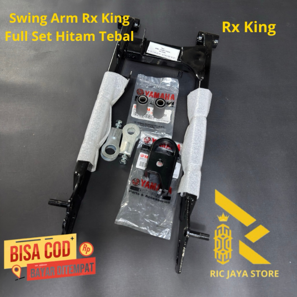 Swing Arm Rx King Hitam Tebal Full Set