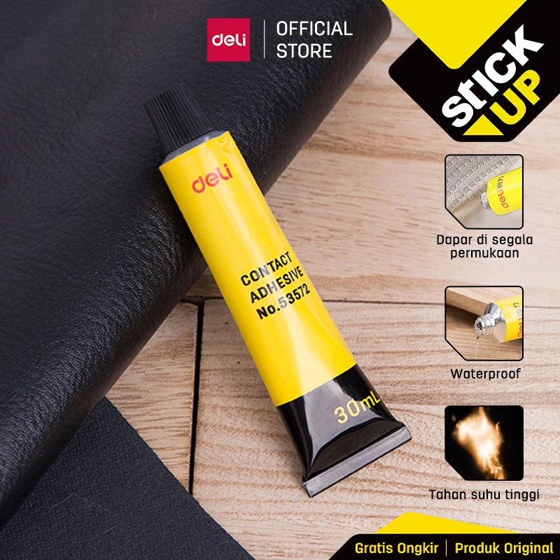 Deli Super Glue / Lem Sepatu / Lem Serba Guna 30 ML Transparan 53572