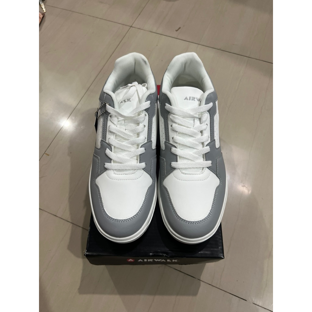 Airwalk Carlos White Grey 100% Original