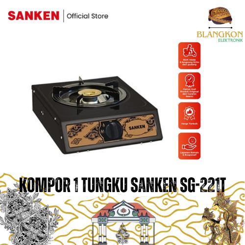 Sanken SG-221T Kompor Gas 1 Tungku