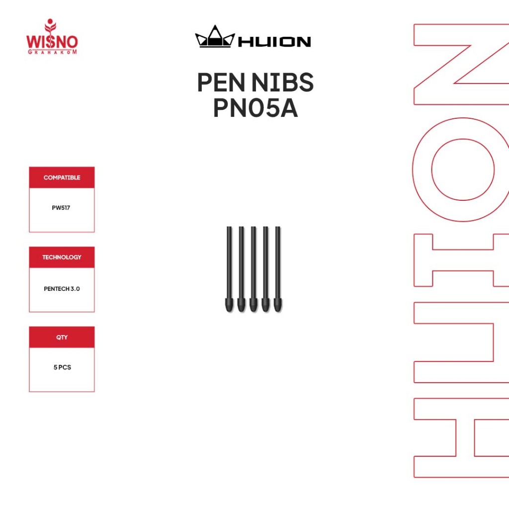 Huion Pen Nibs PN05A Original Isi Pen Huion
