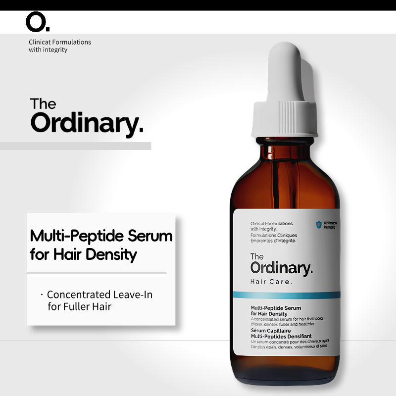 The Ordinary hair growth serum fast hair growth Hair Density Hair Growth Care Multi-Peptide Serum