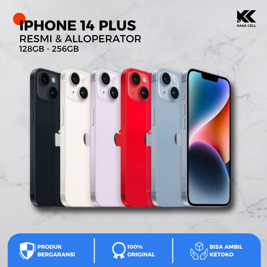 IPHONE 14 PLUS 128GB 256GB SECOND LIKE NEW
