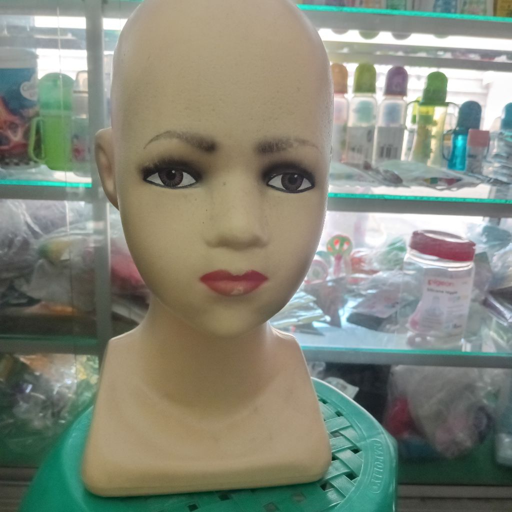 manekin kepala anak second