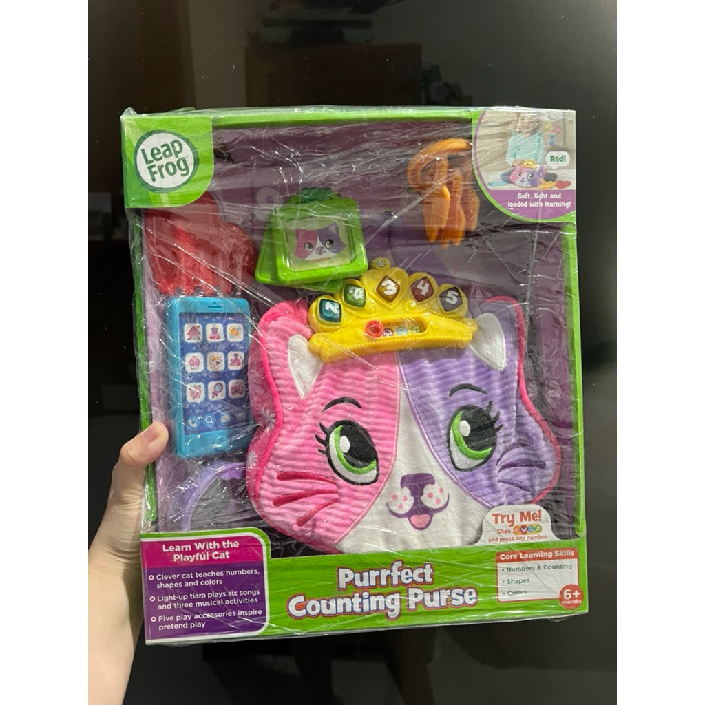 [ PRELOVED ] LEAPFROG PURRFECT COUNTING PURSE Perfect Leapfrog
