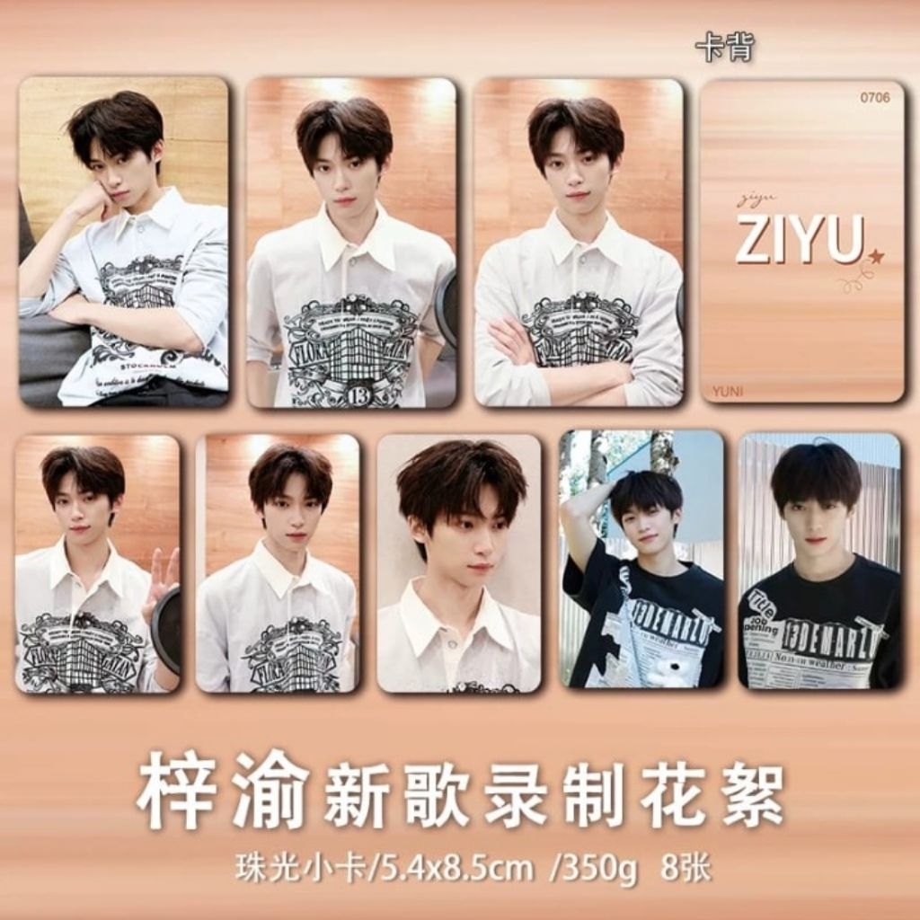 Merchandise Ziyu BTS Rekaman Studio Musik