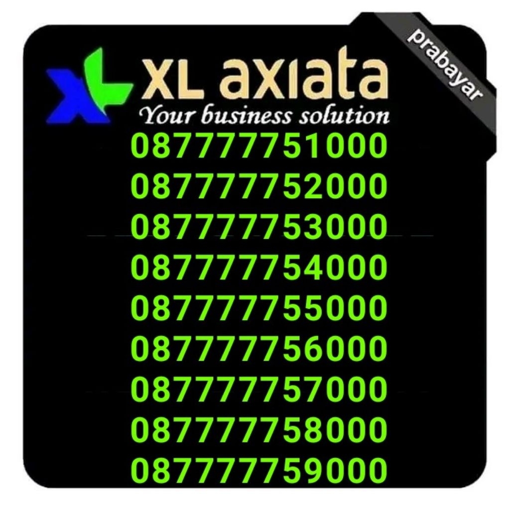 XL NOMER CANTIK PILIHAN PANCA