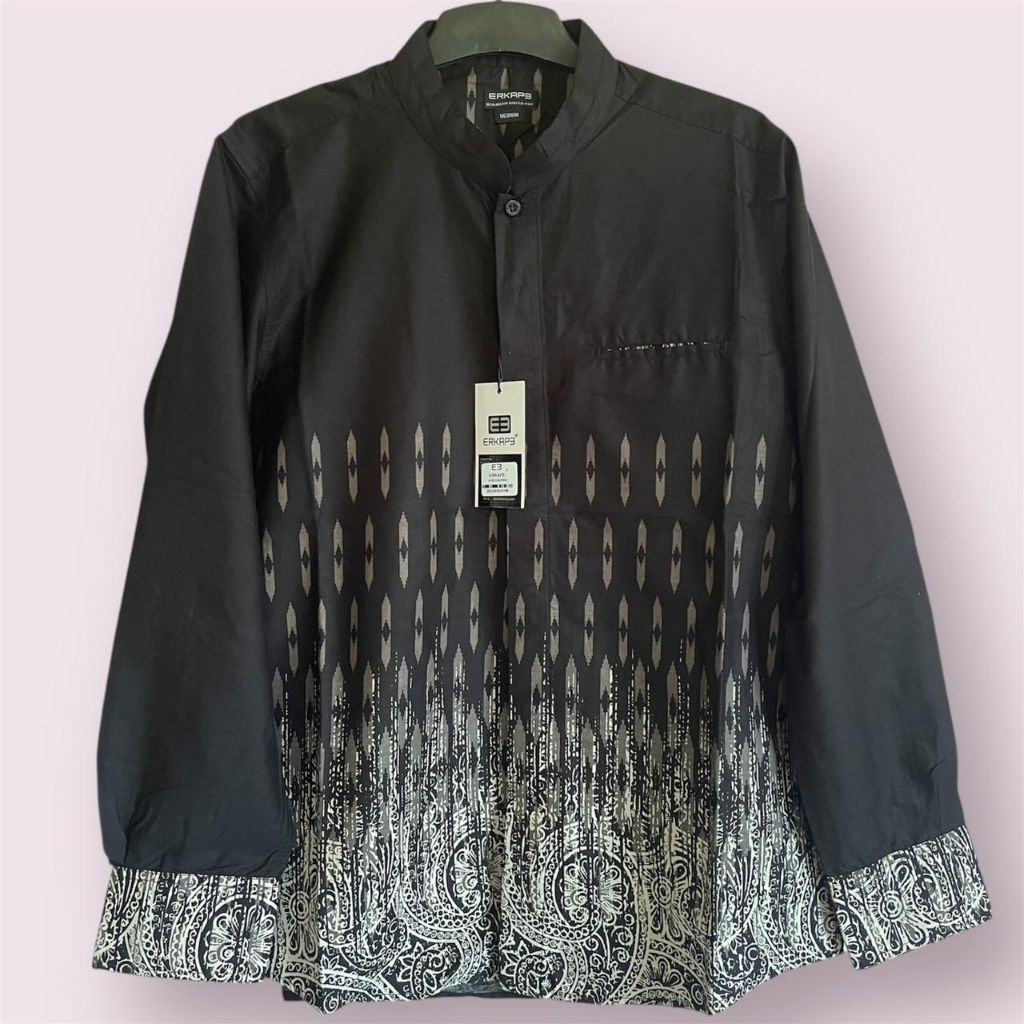 Kemeja Pria Erkape kerah Shanghai