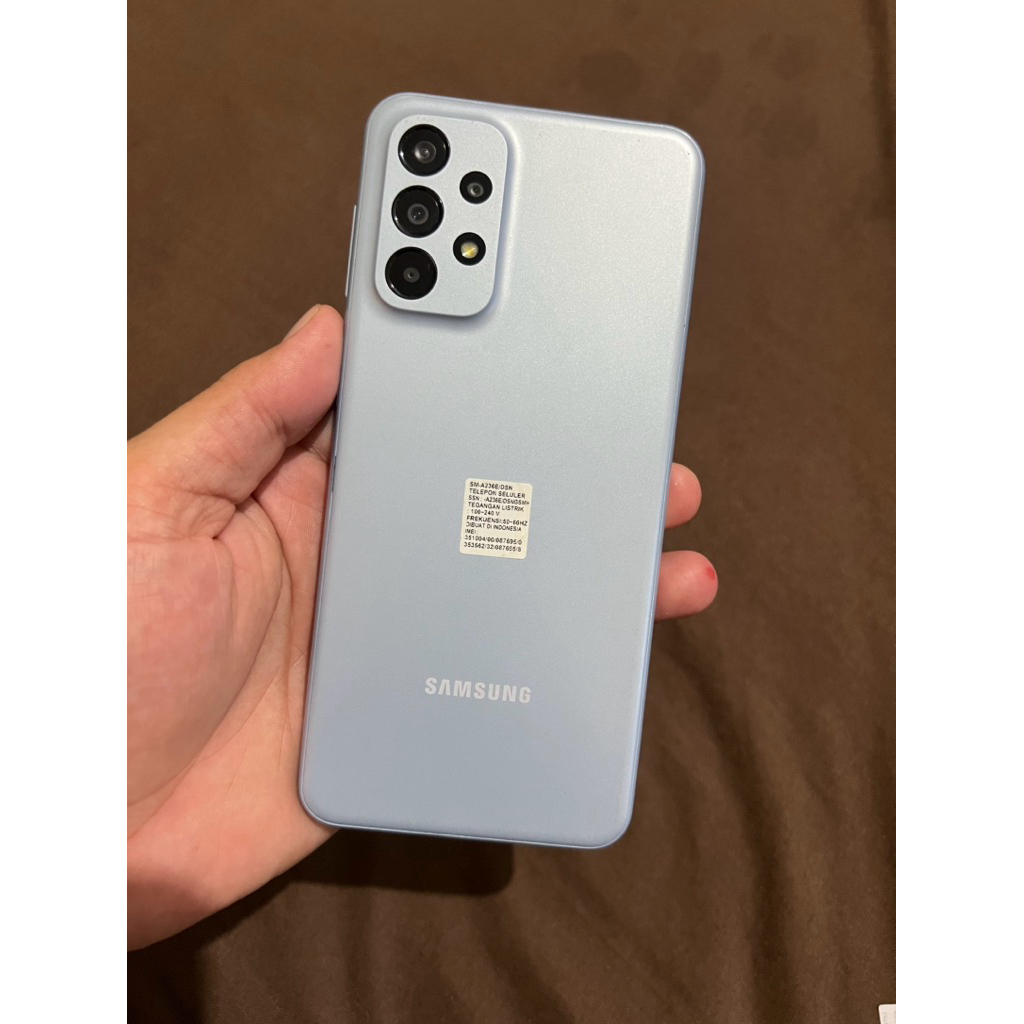 samsung galaxy A23 5G 6/128 sein wifi only (minus ic sinyal)