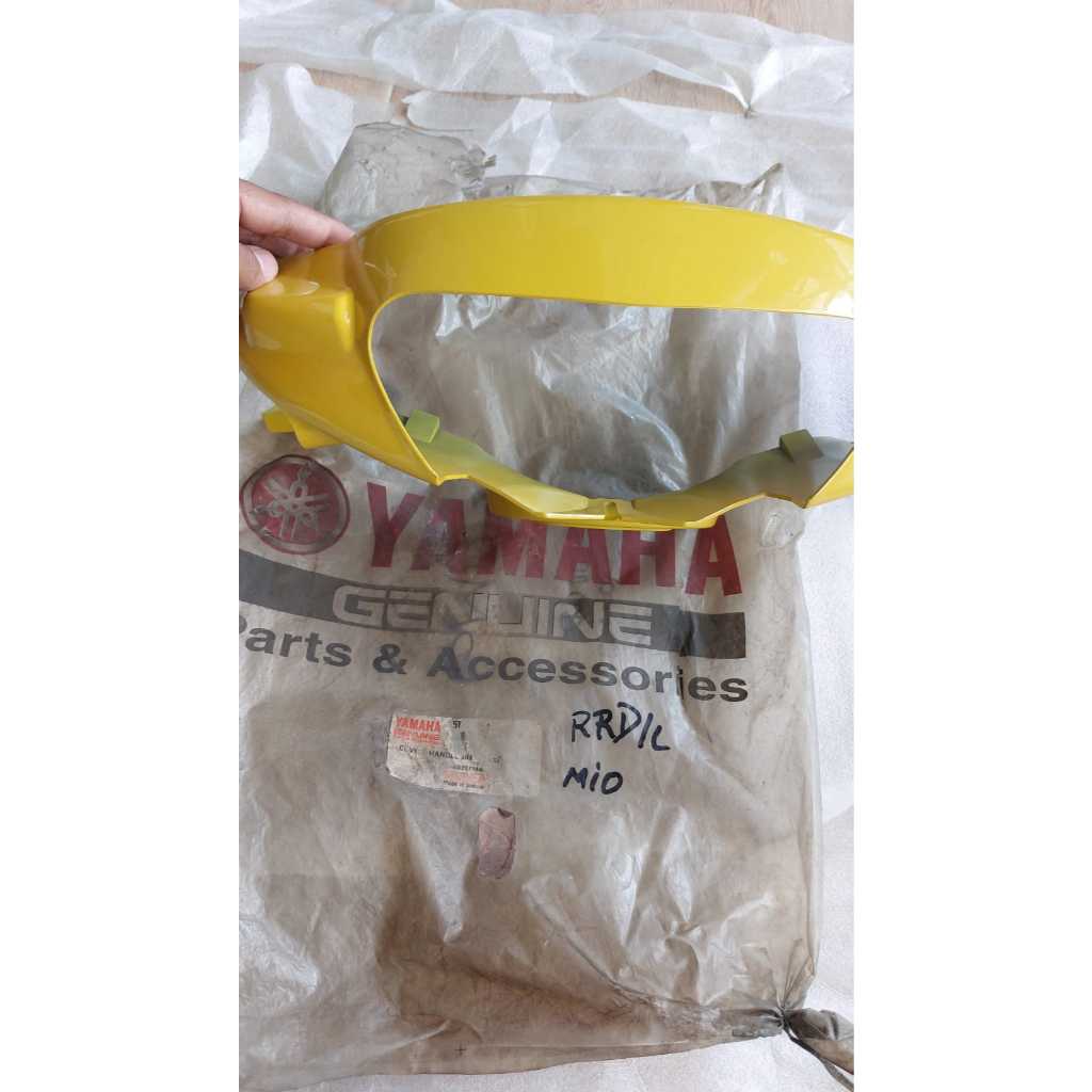 Batok Lampu Depan Cover Handlebar Upper Mio Kuning Reddish Yellow Cocktail 1 Original 5TL-F6143-00-P