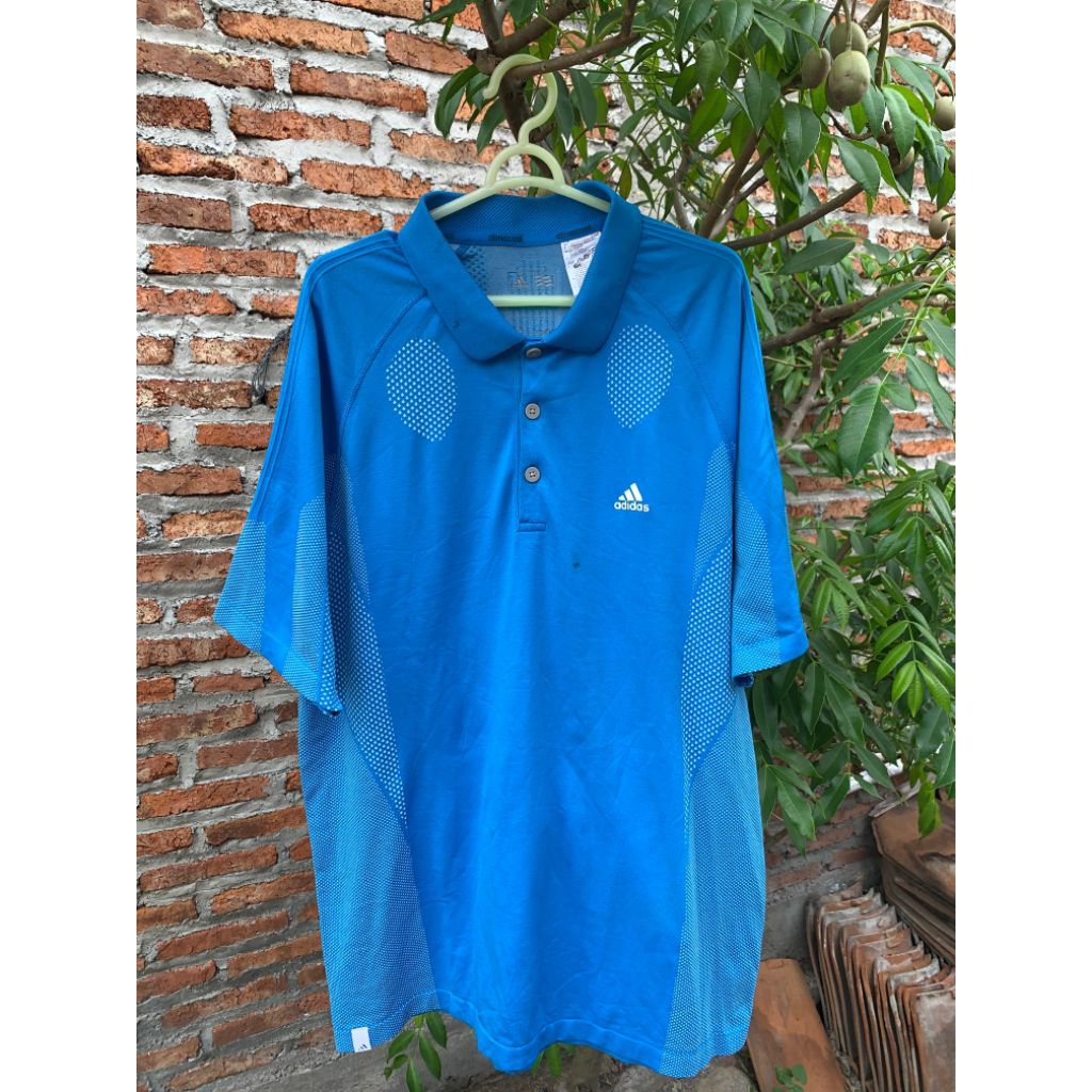 Kaos Polo Adi warna biru