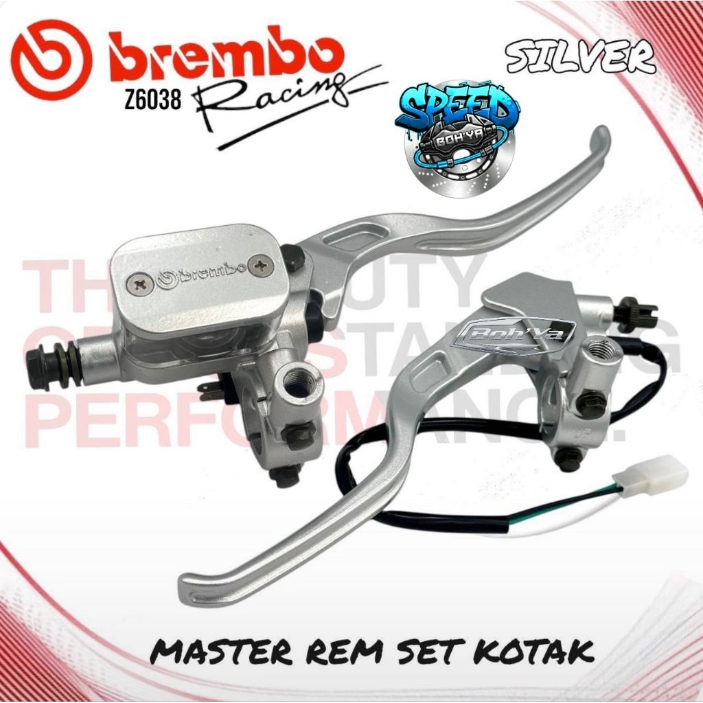 Master Rem Brembo Kotak Set Handle Kiri Motor Mio Aerox Beat RX King Scoopy Supra Vario Universal