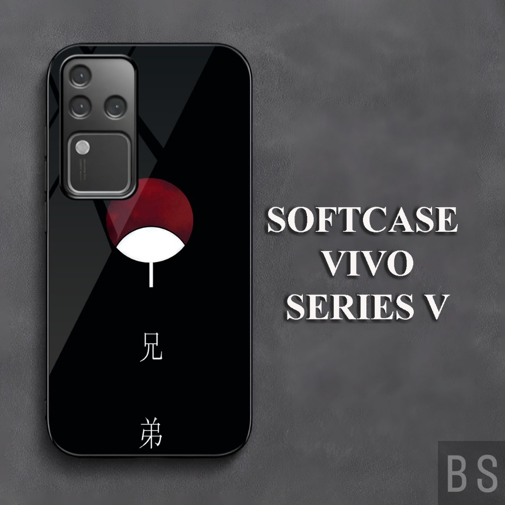 (  BS29 SASUKE ) Softcase Glossy Vivo V17 V19 V20 V20E V20 PRO V21 V21E V23 V23E V27 V27E V29 V30E V