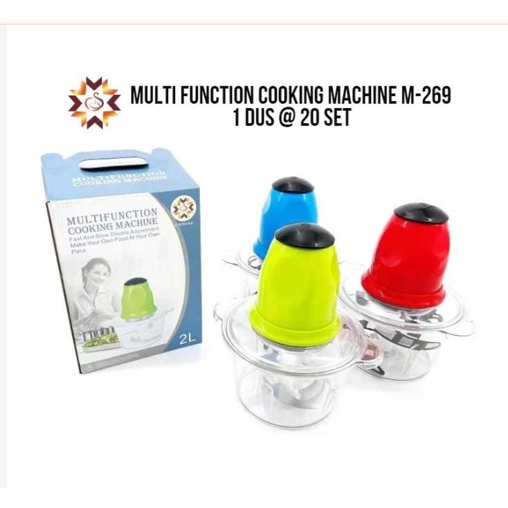 Blender Daging/ Blender Plastik/ Penggiling Daging Pisau Warna/ Blender Multifungsi