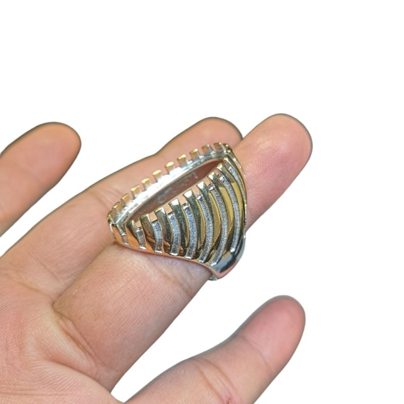 RING CINCIN EMBAN TITANIUM SUPER MODEL TANAM CAKAR JUMBO | RCT-225