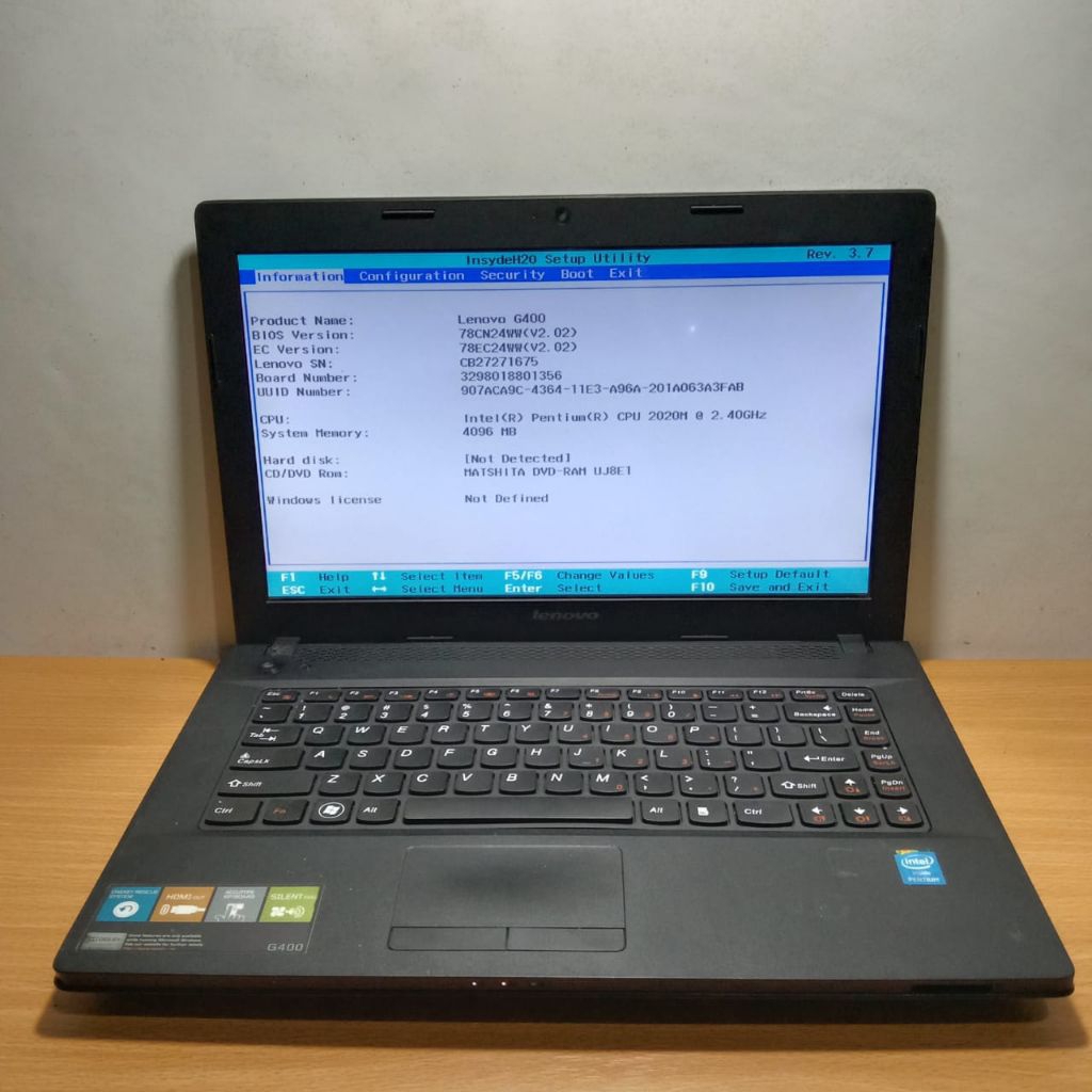 Motherboard Mobo Mesin Normal Laptop Lenovo G400 G405 G410