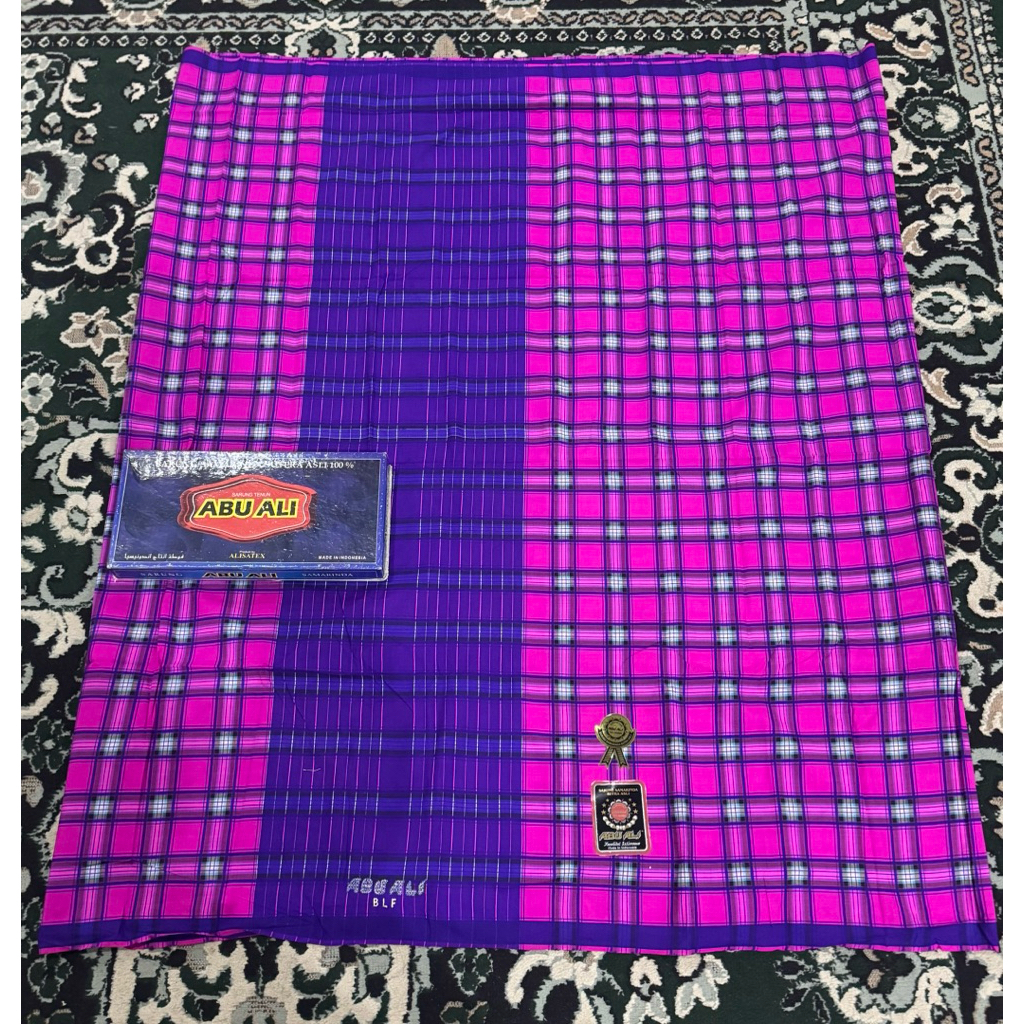 SARUNG SAMARINDA ABU ALI SUTERA ASLI 210/02