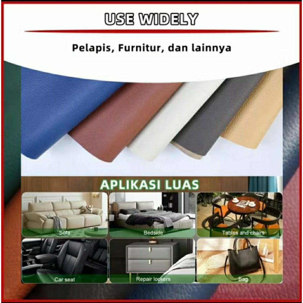 Sticker Kulit Sofa|| Sticker Kulit Jok Motor Mobil|| Stiker Kulit Pu Leather|| Stiker Kulit Sintetis