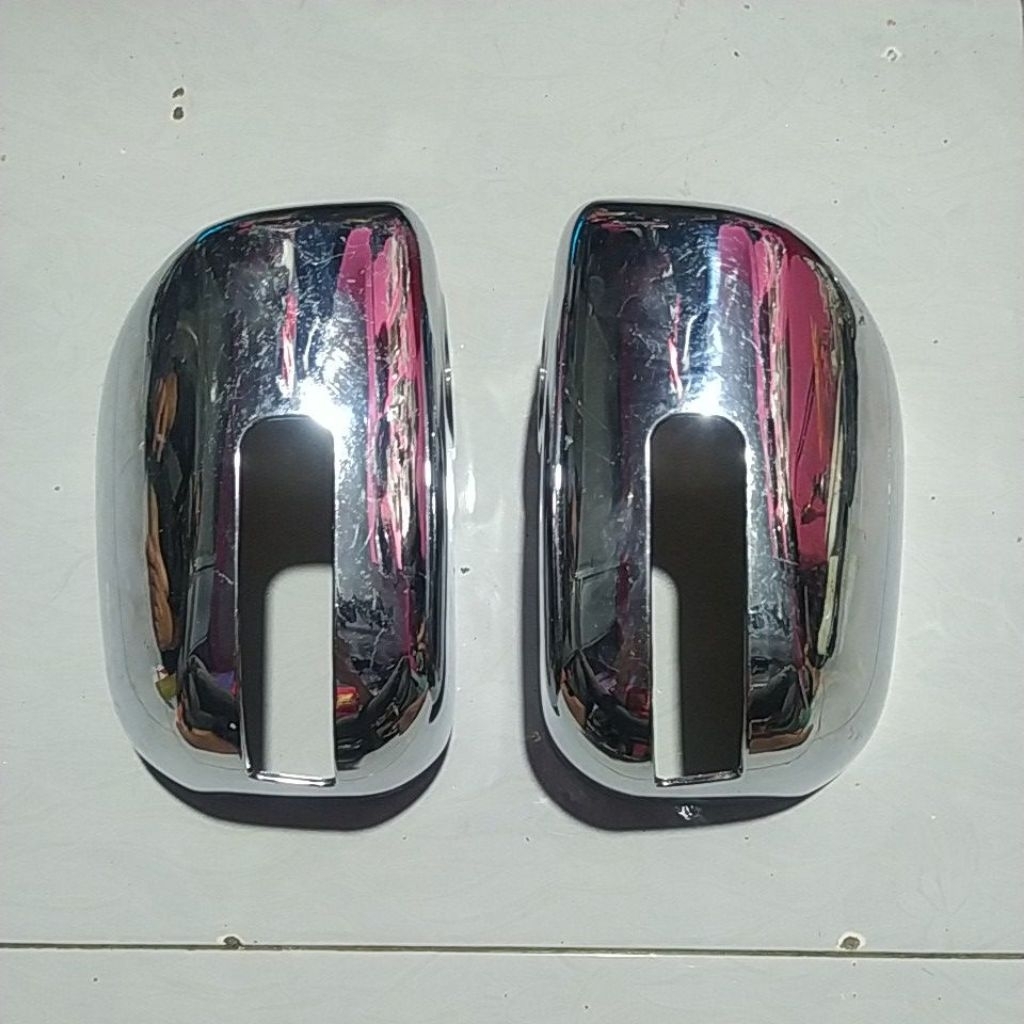 cover spion sepion kanan/kiri TOYOTA ALL NEW AVANZA lampu besar 2013-2017 original