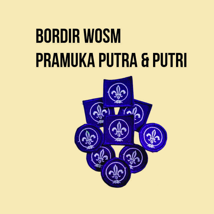 Bedge WOSM Pramuka putra dan putri