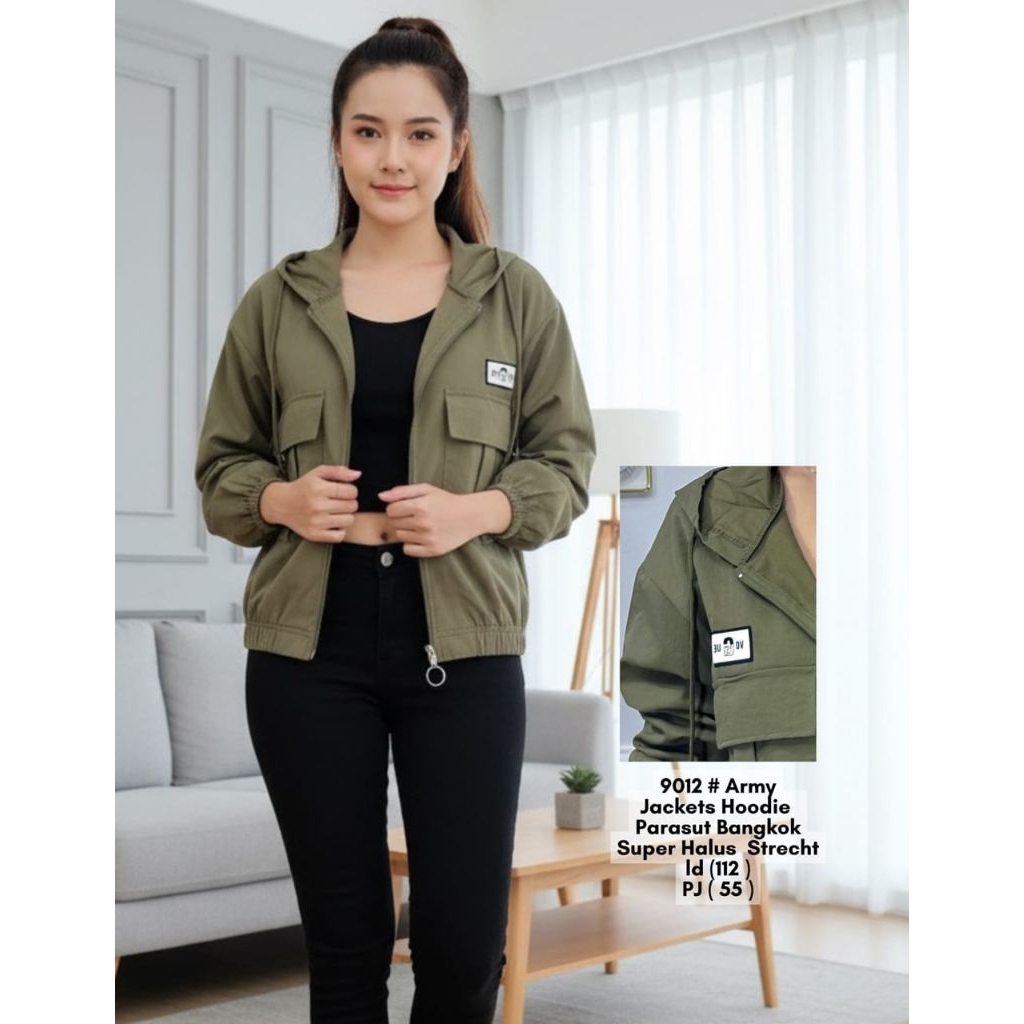 jaket suede wanita