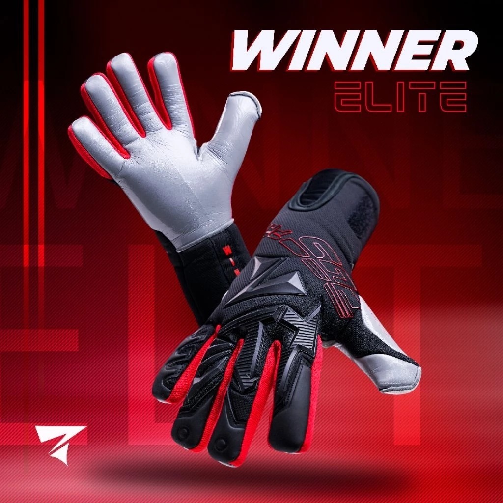 SARUNG TANGAN KIPER - PGS PRO WINNER ELITE BLACK/RED PGSWINNER1125002