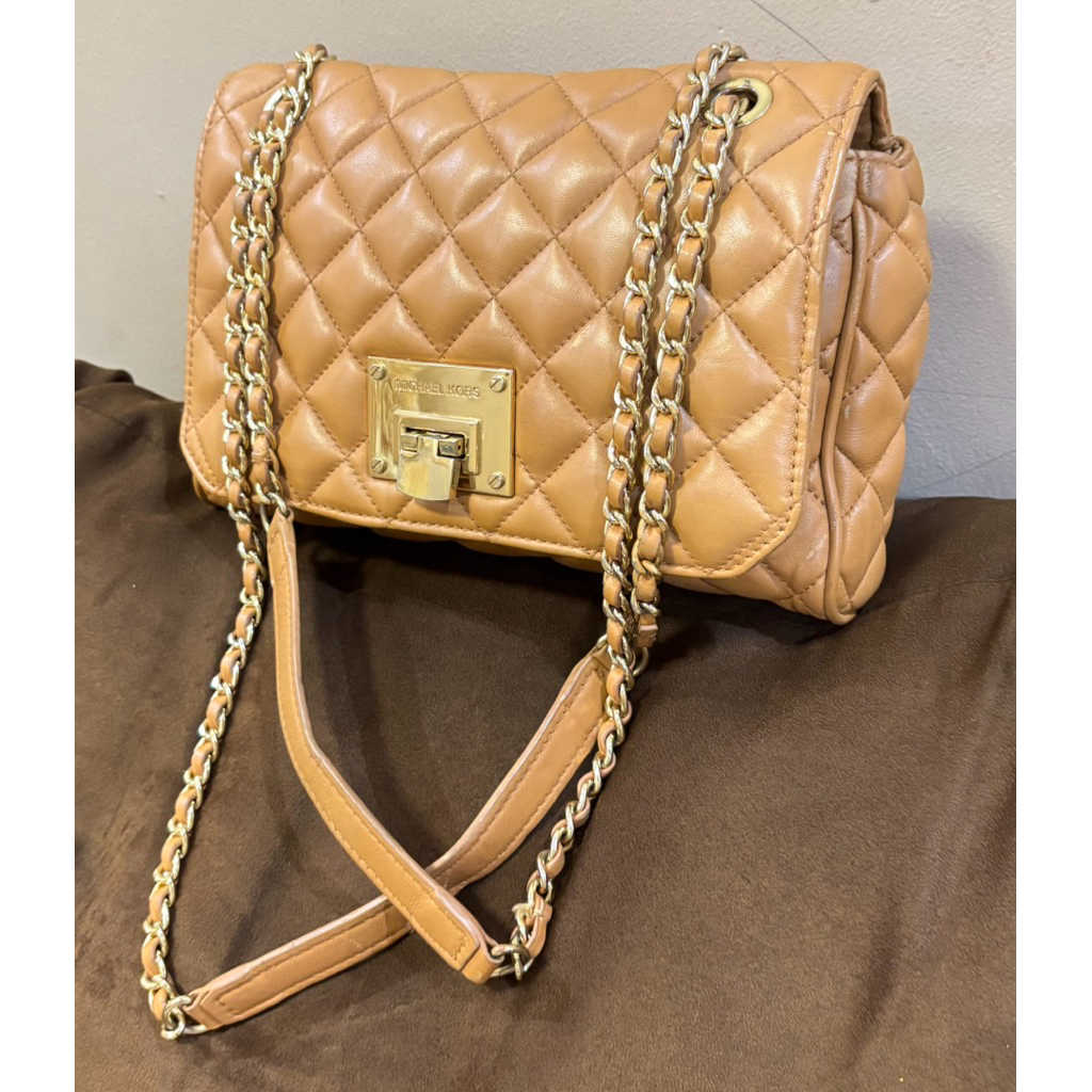 Tas Sling Rantai MK Sloan Nude Preloved