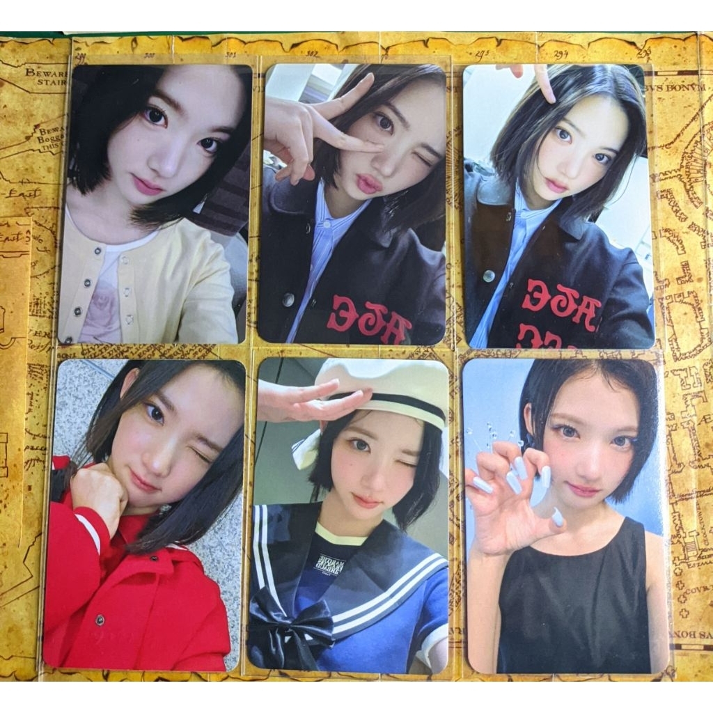 (Official) Photocard hearts2hearts aab Jiwoo