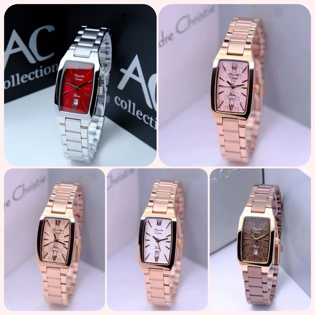 jam tangan wanita Alexandre Christie Ac 2455  / Ac2455 Original