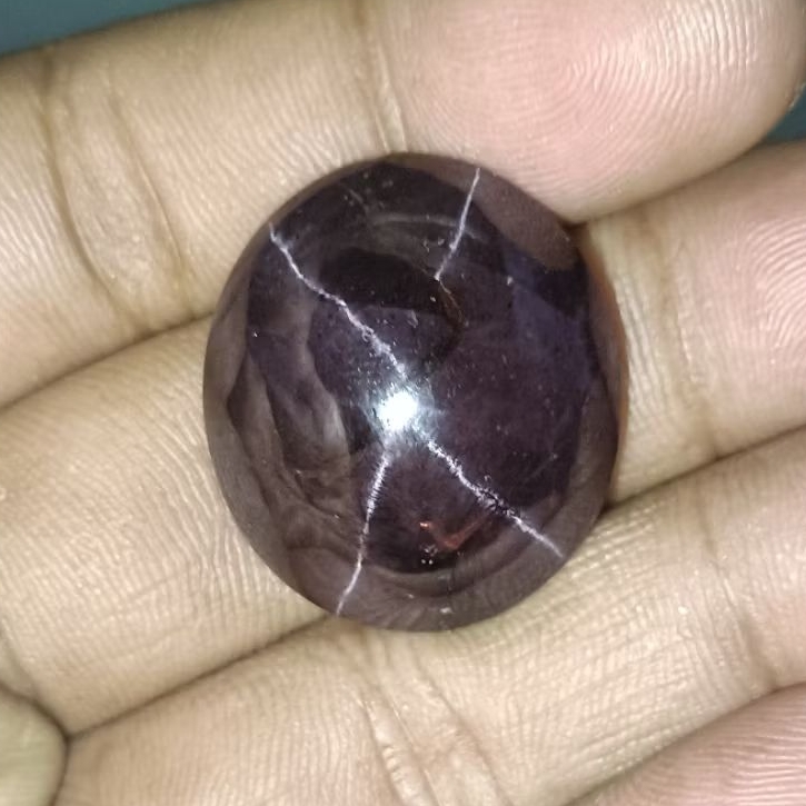 Batu Permata Red Garnet Star , Jumbo