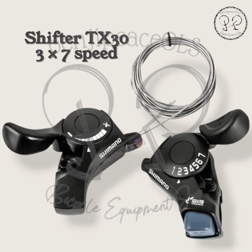 Shifter tombol 3 x 7 speed shifter shimano 7 speed shifter 3x7 speed shifter sepeda operan gigi