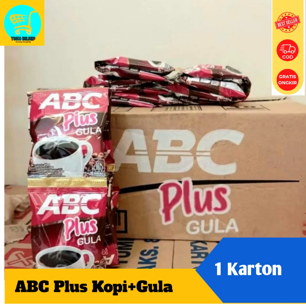 KOPI ABC PLUS GULA 1 DUS isi 120 Sachet