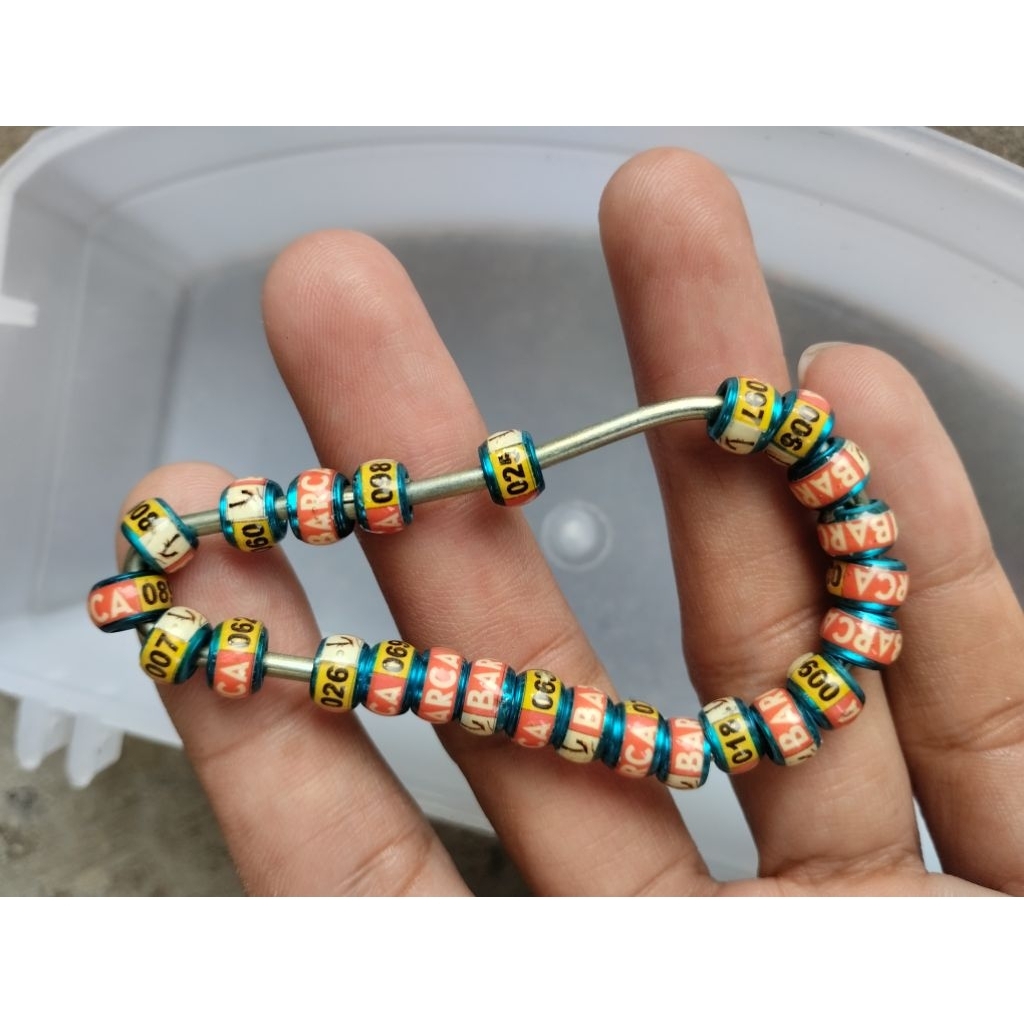 ring gelang kaki aksesoris burung muraibatu