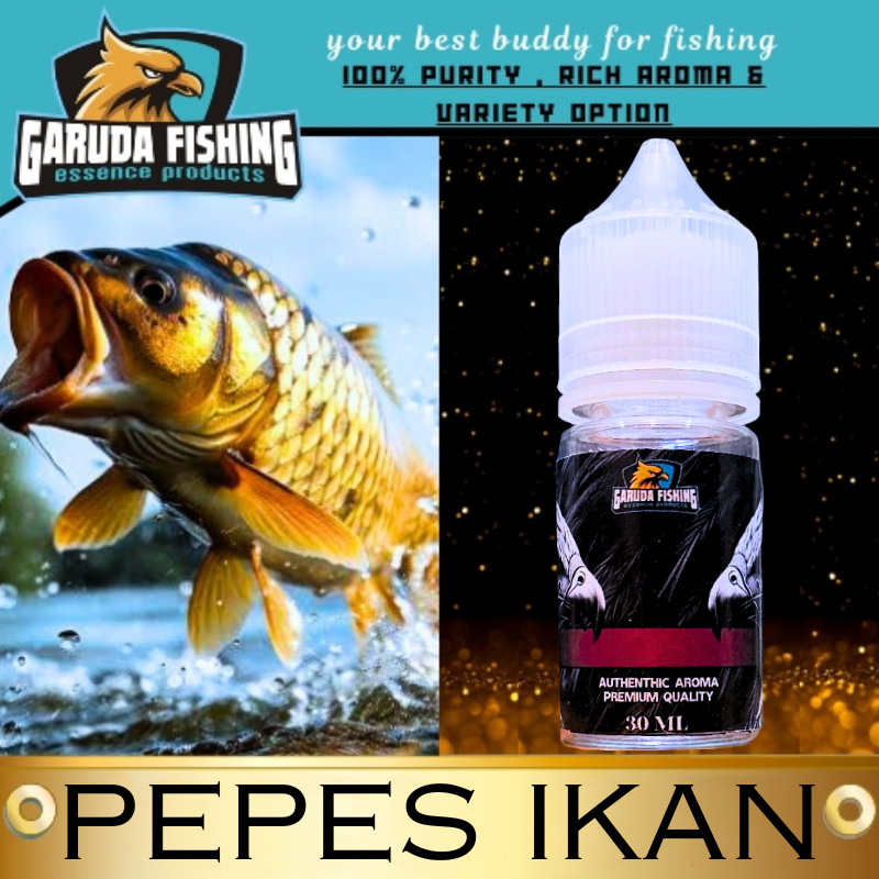 Essen Biang Pepes Ikan Murni GARUDA Umpan Ikan Mas Lele Patin Mujair Bawal Galatama Galapung