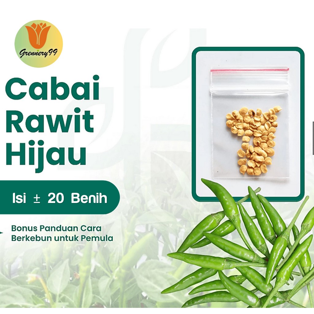 Benih Sayuran Cabe Rawit Hijau Unggul