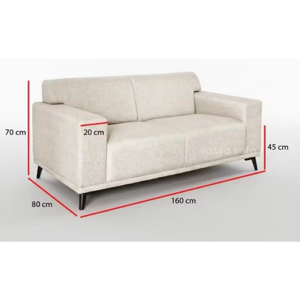 Sofa Minimalis 2 Seater