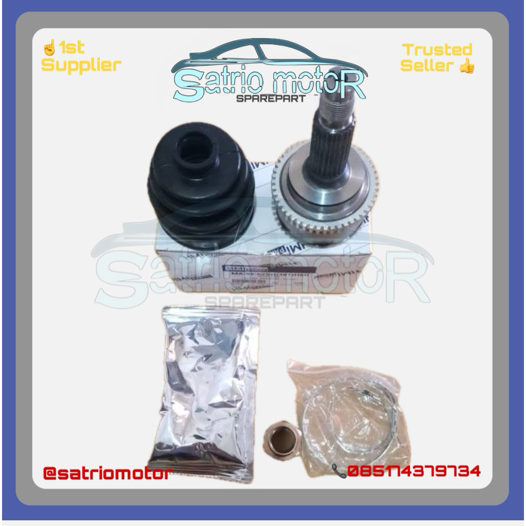 CV JOINT LUAR /OUTER JOINT HYUNDAI i-10 ATAU KIA PICANTO (MERK HMI)