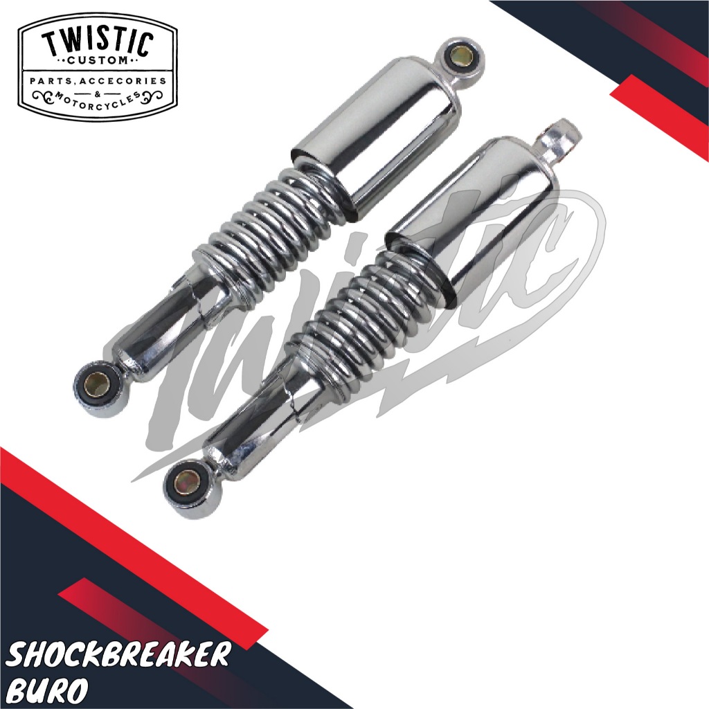 Shockbreaker Sok Shock Belakang Buro 310 31 cm Motor W175 Megapro Scorpio W250 British Custom Univer